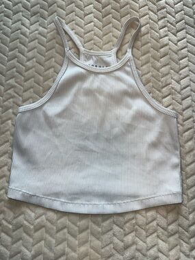 NOBULL Crop Tank White Size Medium